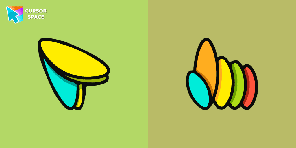 Confetti cursor cursor pack